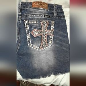 Miss me size 32 Jean shorts